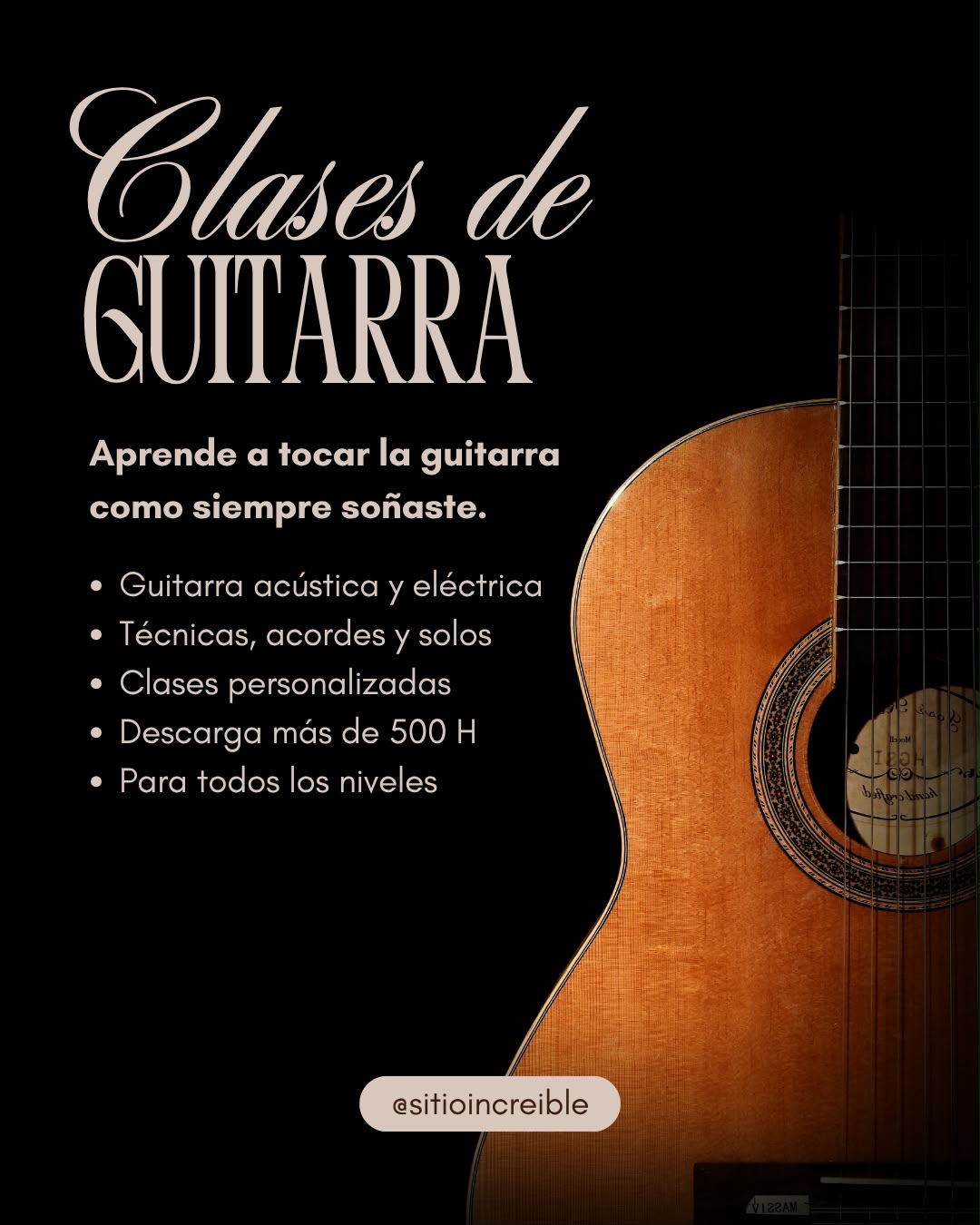 Curso de guitarra Online